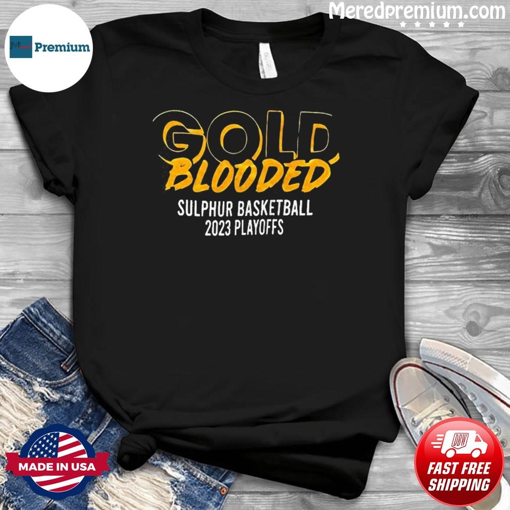 Golden State Warriors Gold Blooded sulphur basketball 2023 playoff Shirt