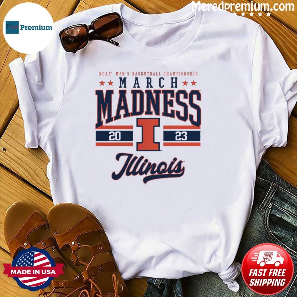 Illinois Fighting Illini NCAA Men's Basketball Tournament March Madness 2023 Shirt