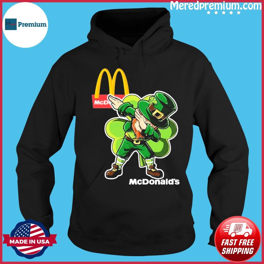Leprechaun Dabbing McDonald's St Patrick's Day Shirt Hoodie.jpg