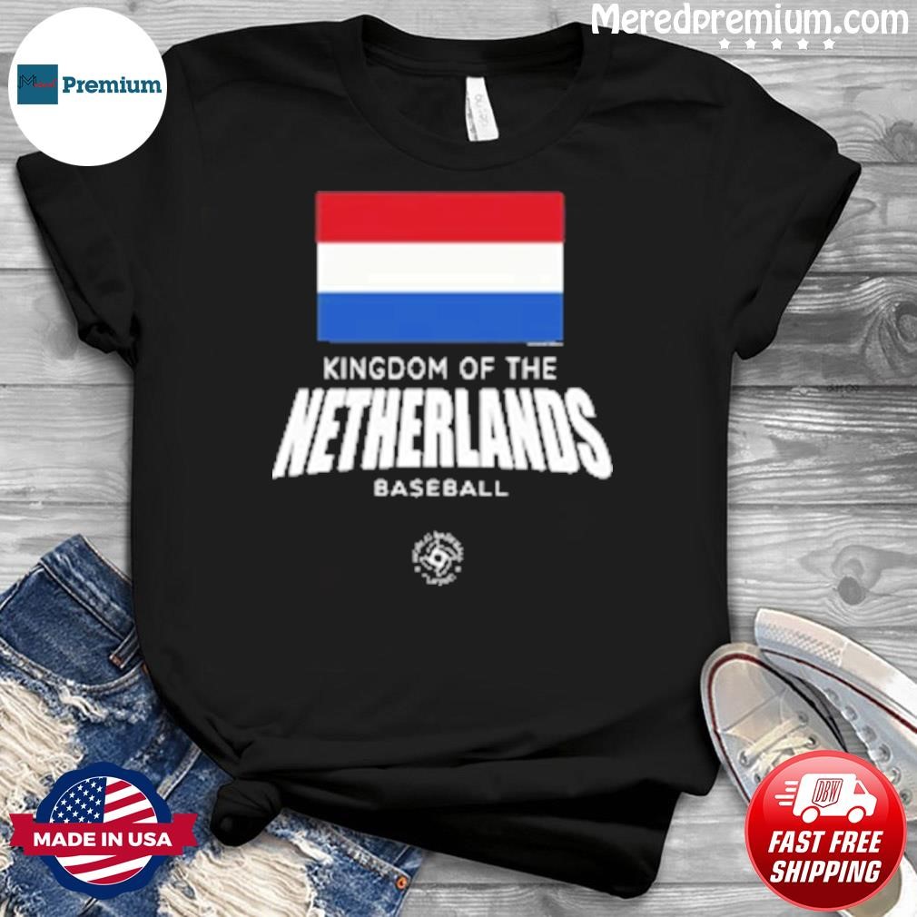 Netherlands Baseball Legends Official 2023 World Baseball Federation Shirt
