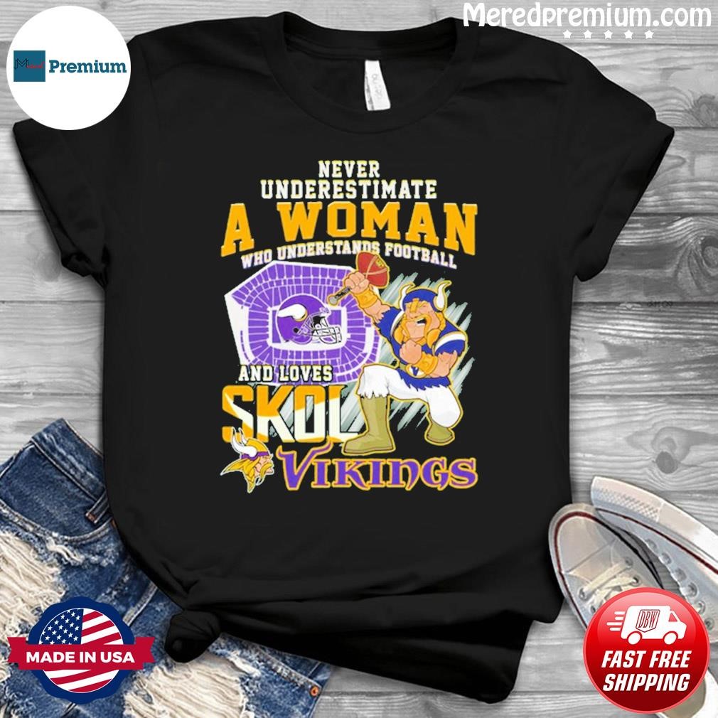 Never Underestimate A Woman Who Understands Football And Love Spoiled Virgins Shirt