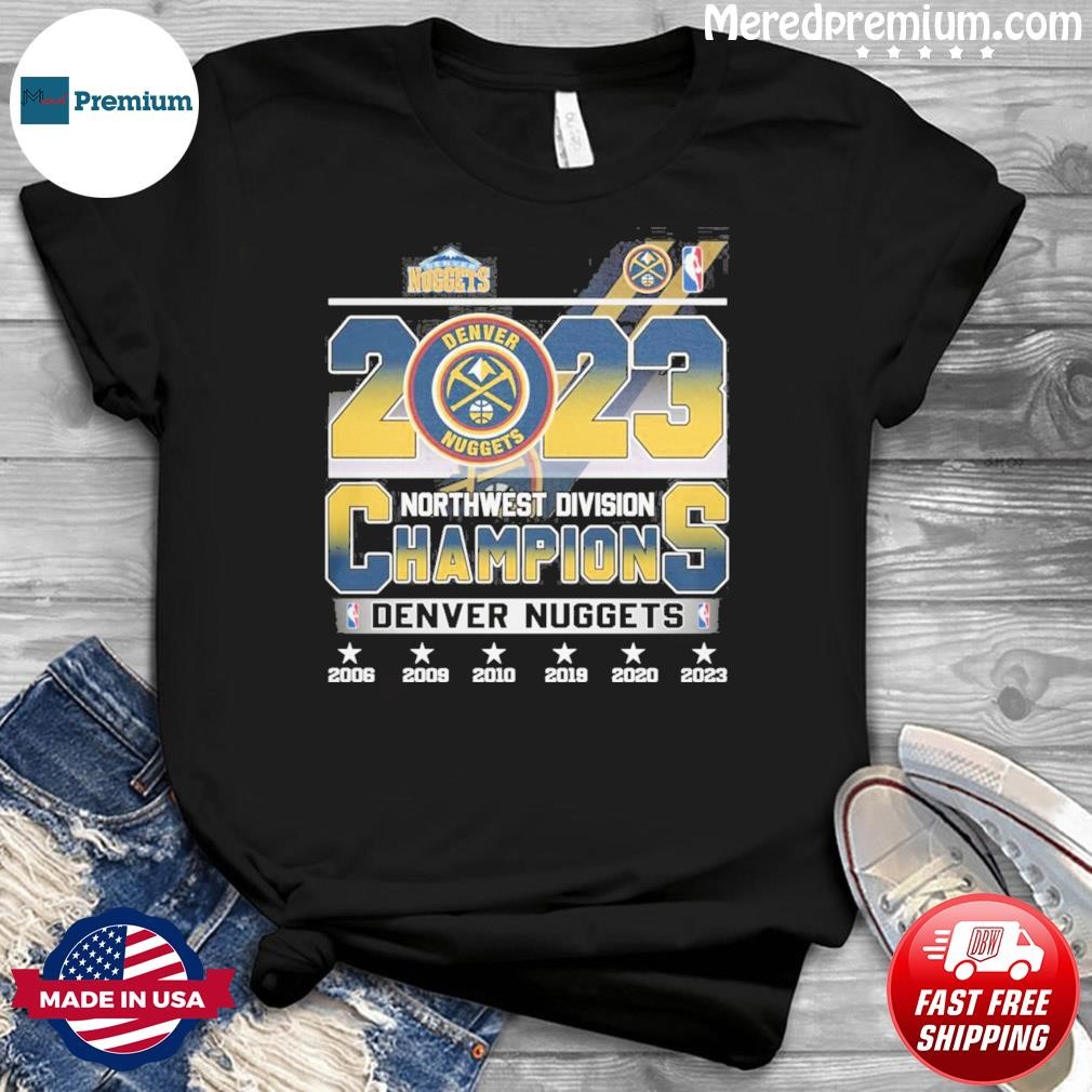 Nuggets 2023 Northwest Division Champions Denver Nuggets Shirt