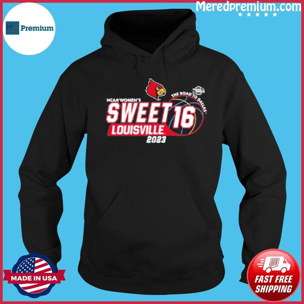 Official 2023 Louisville Cardinals Ncaa Sweet 16 The Road To Dallas Shirt Hoodie.jpg