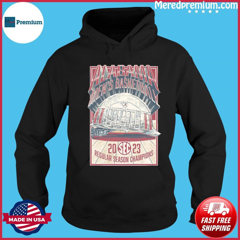 Official Alabama Men's Basketball 2023 SEC Regular Season Champions Shirt Hoodie.jpg
