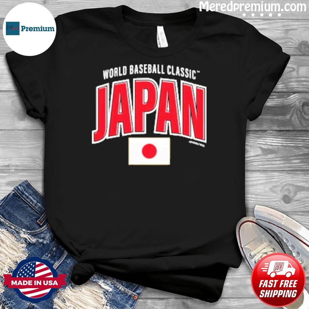 Official Japan Baseball Legends 2023 World Baseball Classic Country Black Long Sleeve Shirt