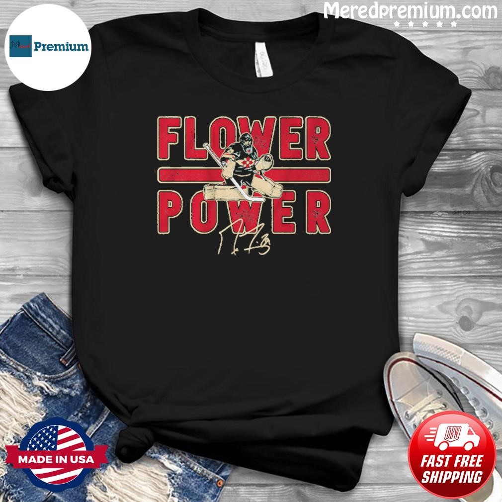 Official Marc-Andre Fleury Flower Power Shirt
