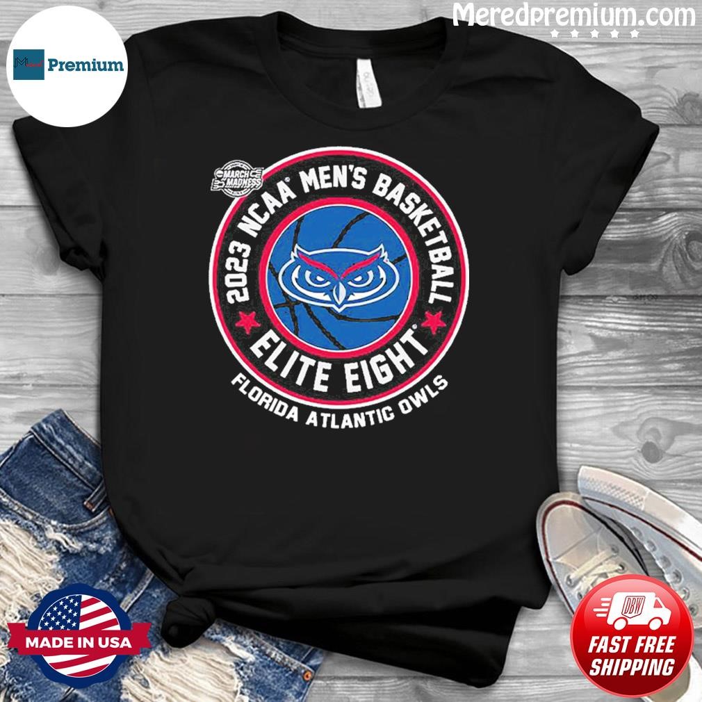 Florida Atlantic University Mens Basketball 2023 Ncaa Elite Eight Shirt
