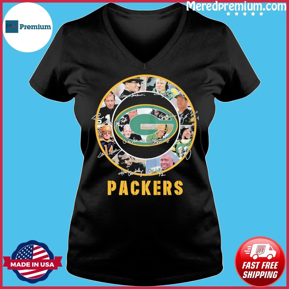 Packers Logo Jaire Alexander Austin Allen David Bakhtiari Signature Shirt,  hoodie, sweater, long sleeve and tank top