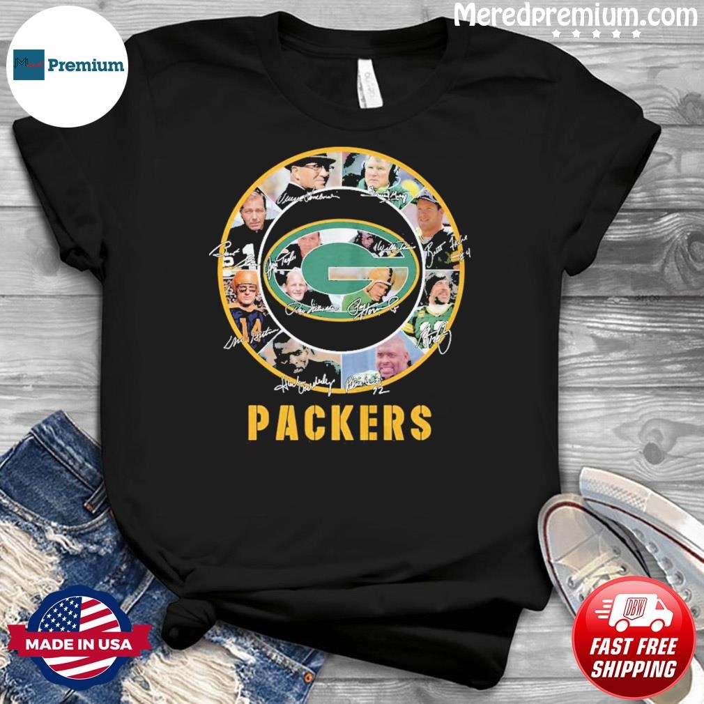 Packers Logo Jaire Alexander Austin Allen David Bakhtiari Signature Shirt,  hoodie, sweater, long sleeve and tank top