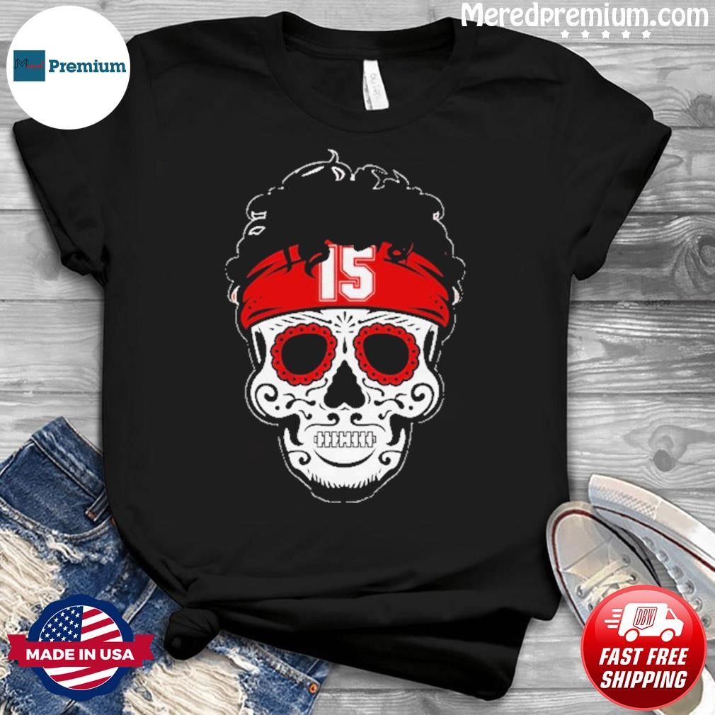 Patrick Mahomes Sugar Skull Shirt