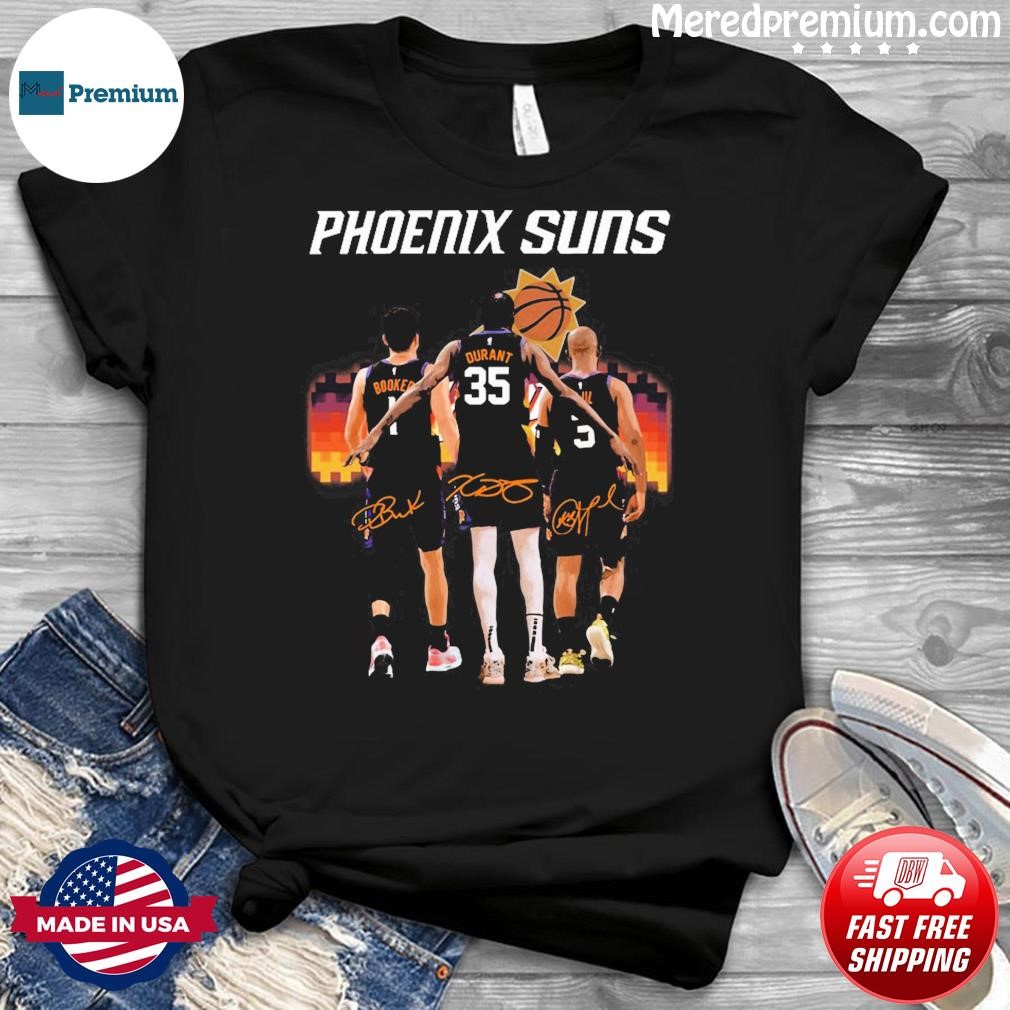 Phoenix Suns Booker Durant Paul Signature Shirt