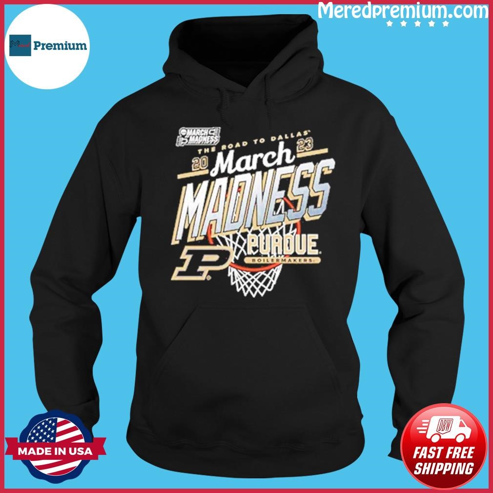 Purdue Boilermakers Women's Basketball 2023 March Madness The Road To Dallas shirt Hoodie.jpg