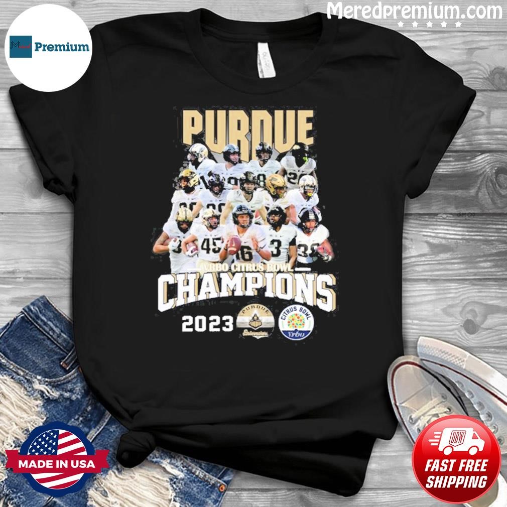 Purdue Vrbo Citrus Bowl Champions 2023 Shirt