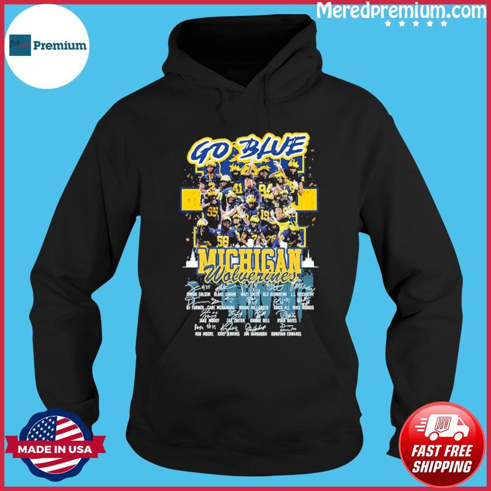 Go Blue Teams Michigan Wolverines Signature Shirt Hoodie.jpg