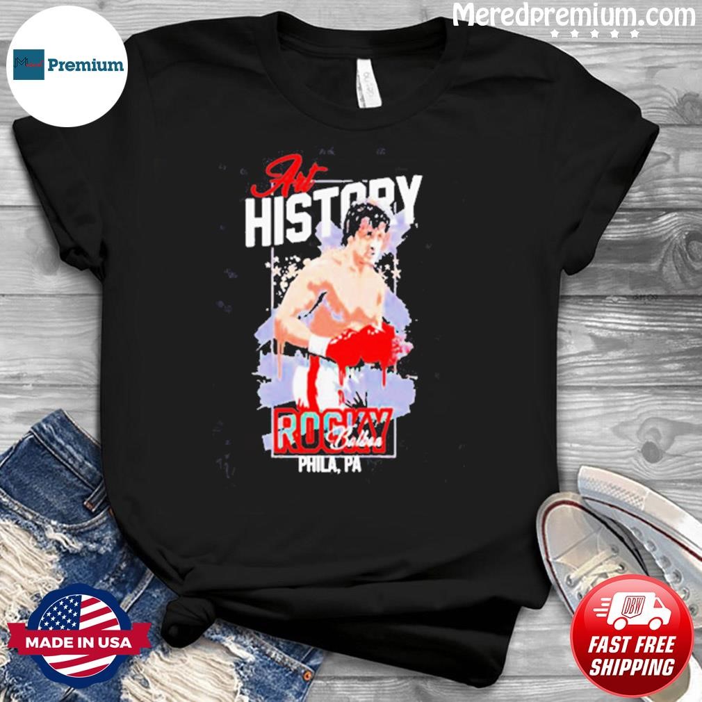 Rocky Balboa Art History Phila Shirt