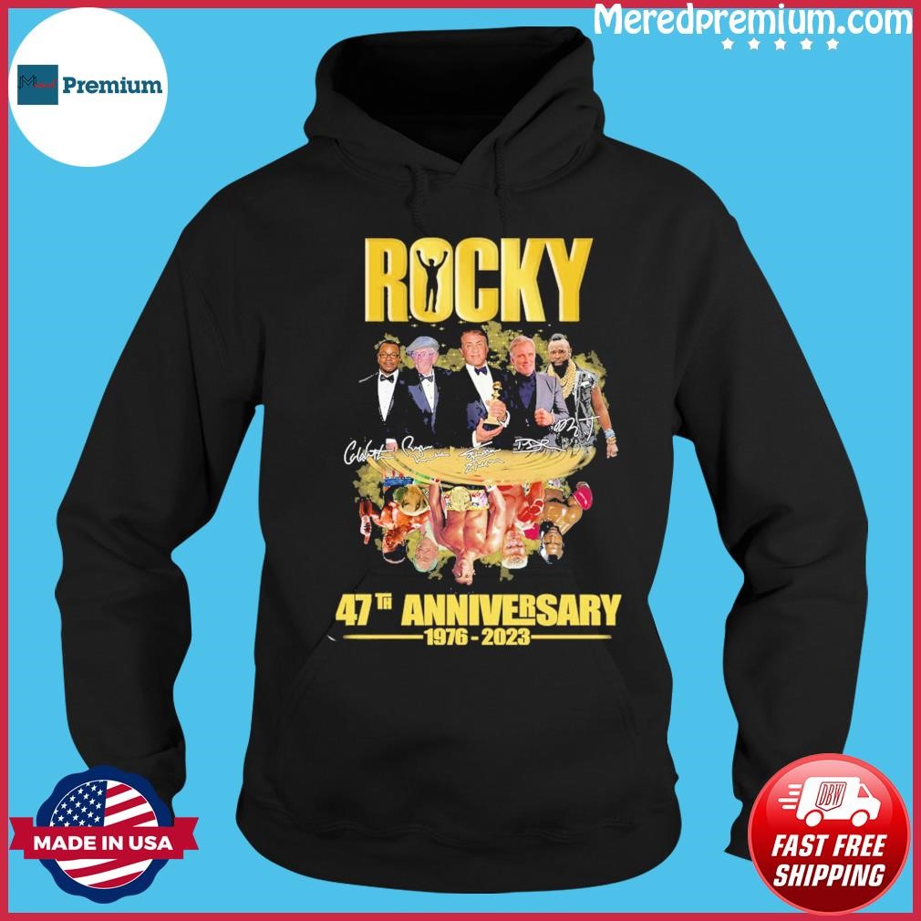 Rocky Water Reflection 47th Anniversary 1976-2023 Signatures Shirt Hoodie.jpg