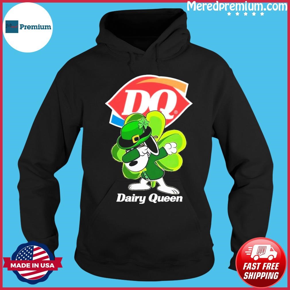 Snoopy Dabbing And Dairy Queen St Patrick's Day Shirt Hoodie.jpg