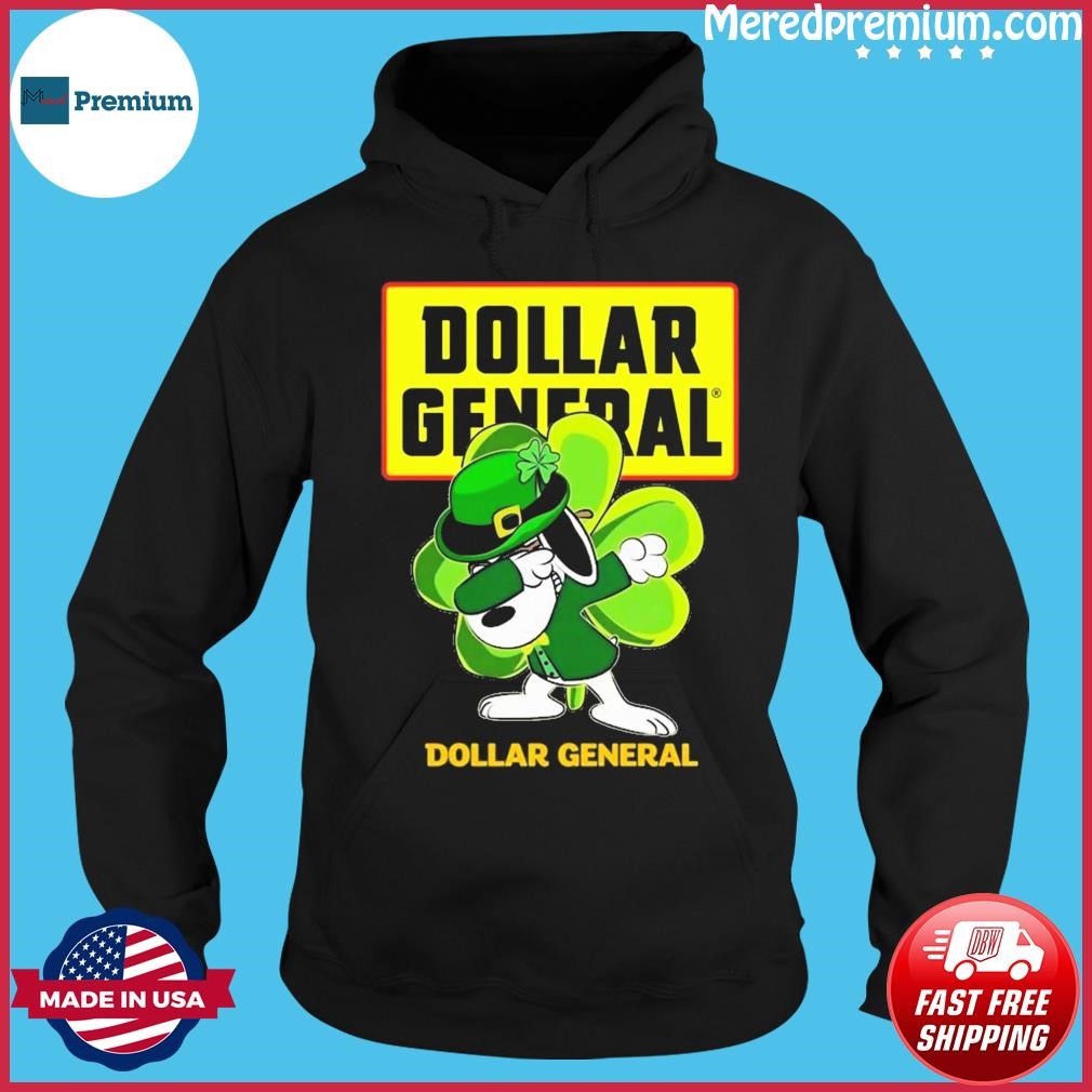 Snoopy Dabbing And Dollar General St Patrick's Day Shirt Hoodie.jpg