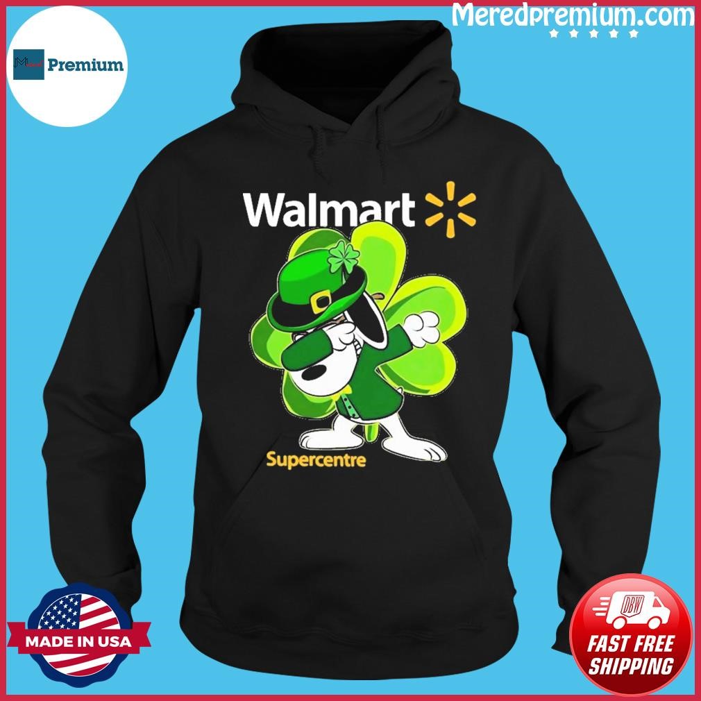 Snoopy Dabbing And Walmart St Patrick's Day Shirt Hoodie.jpg