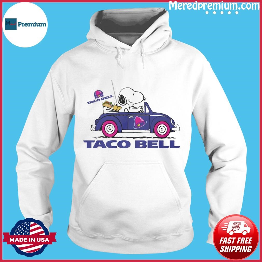 Snoopy Riding Car Taco Bell Shirt Hoodie.jpg