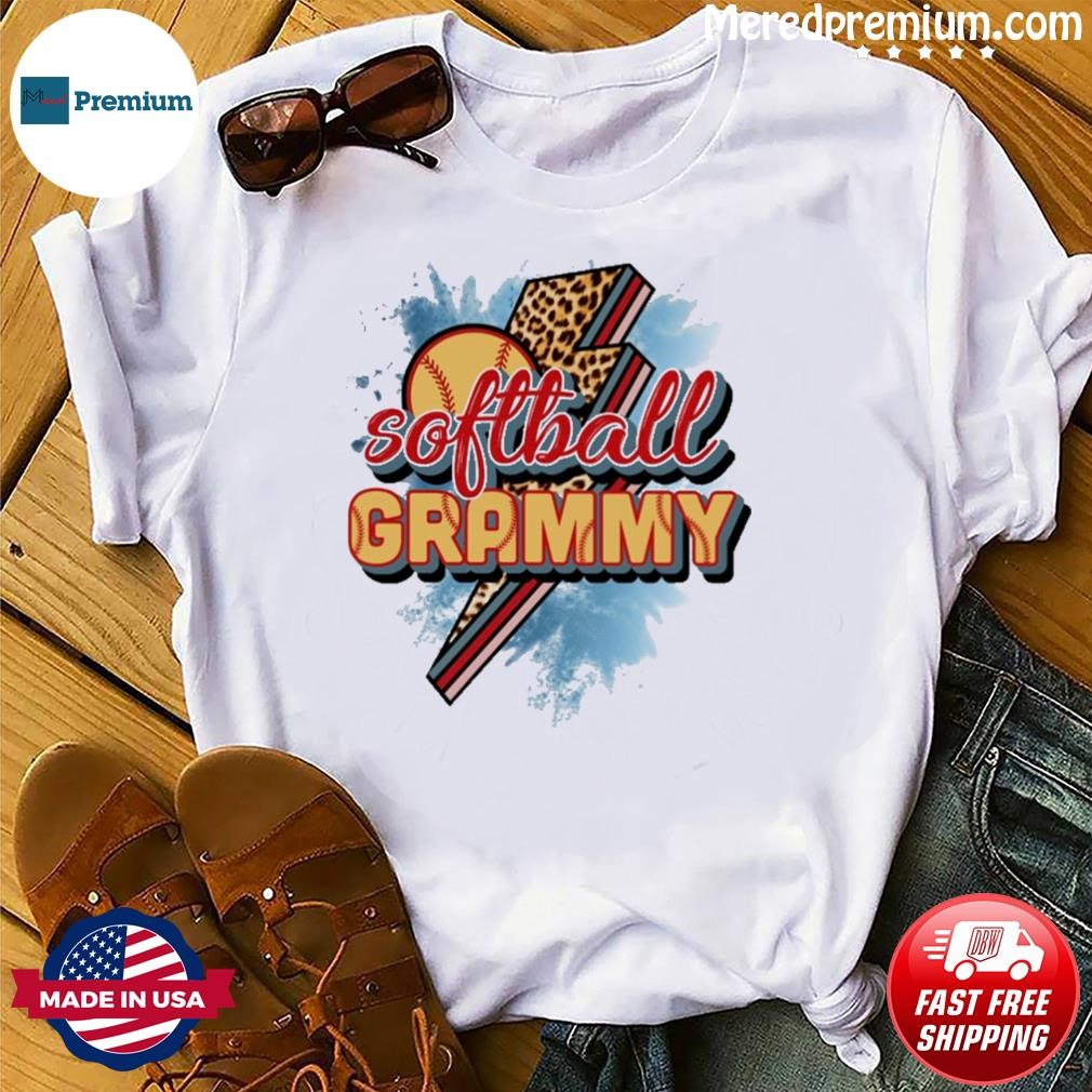 Softball Grammy Lightning Shirt