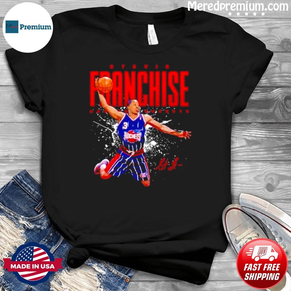 Steve Francis Houston Rockets Slam Dunk Shirt