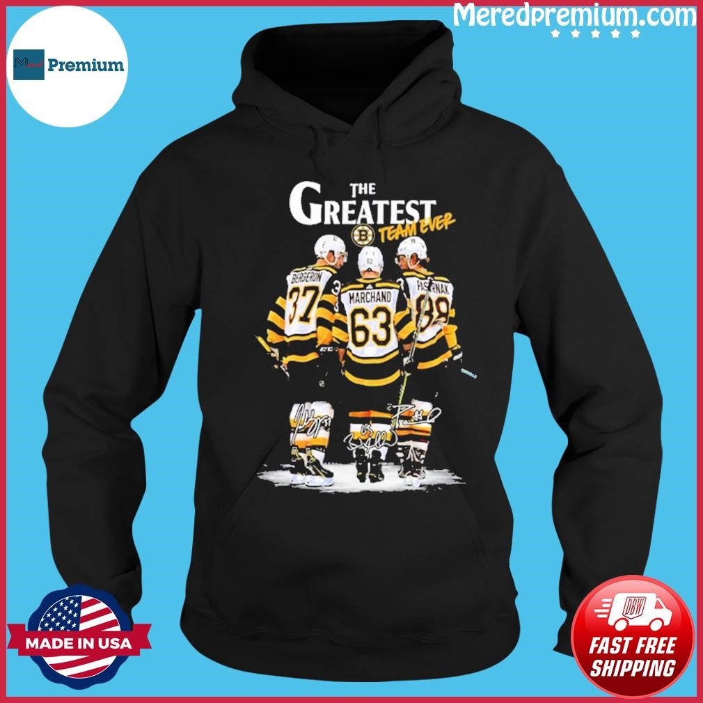 The Greatest Team Ever Marchand Signature Shirt Hoodie.jpg