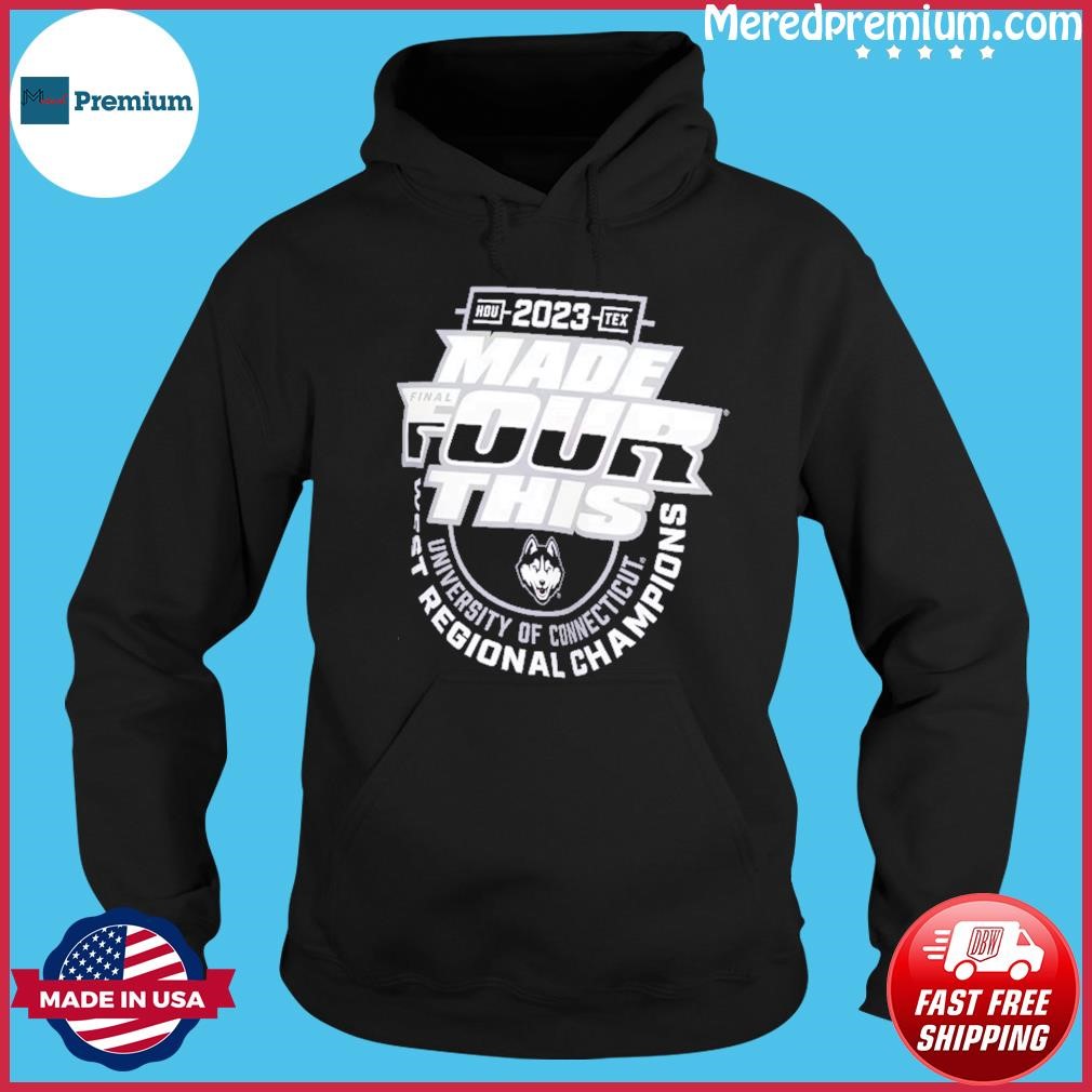 UConn Huskies Nike 2023 NCAA Men's Basketball Tournament March Madness Final Four Regional Champions Locker Room Shirt Hoodie.jpg
