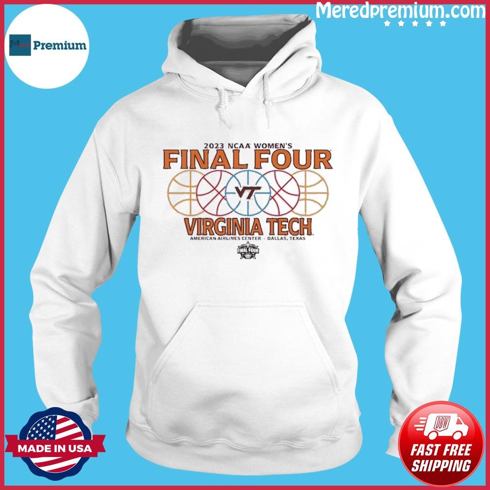 Virginia Tech Hokies 2023 NCAA Women's Basketball Tournament March Madness Final Four Oversized Long Sleeve Hoodie.jpg