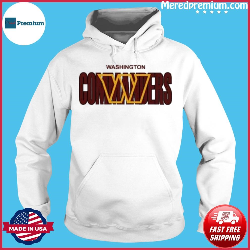 Women's 2023 Washington Commanders New Era Cream Nfl Draft Shirt Hoodie.jpg