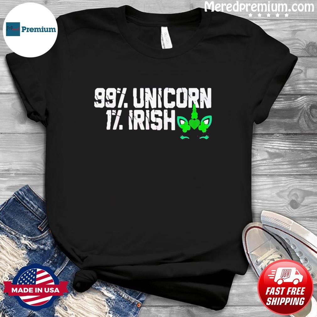 Unicorn Animal St Patrick’s Day Irish Shamrock Shirt