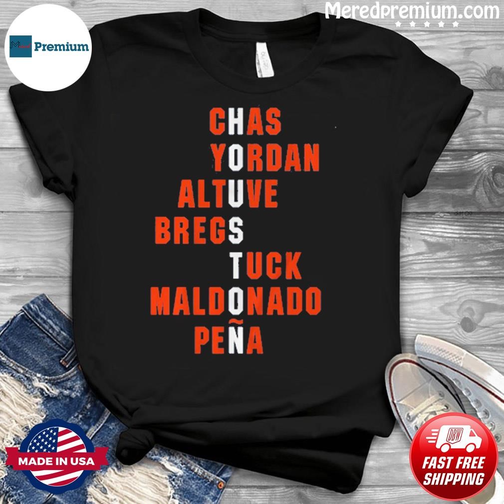 Chas Yordan Altuve Bregs Tuck Maldonado Pena Shirt