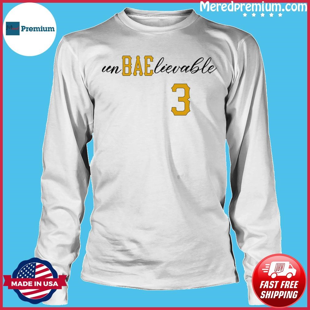 3 unBAElievable Ji-hwan Bae Pittsburgh Pirates Shirt, hoodie, sweater, long  sleeve and tank top