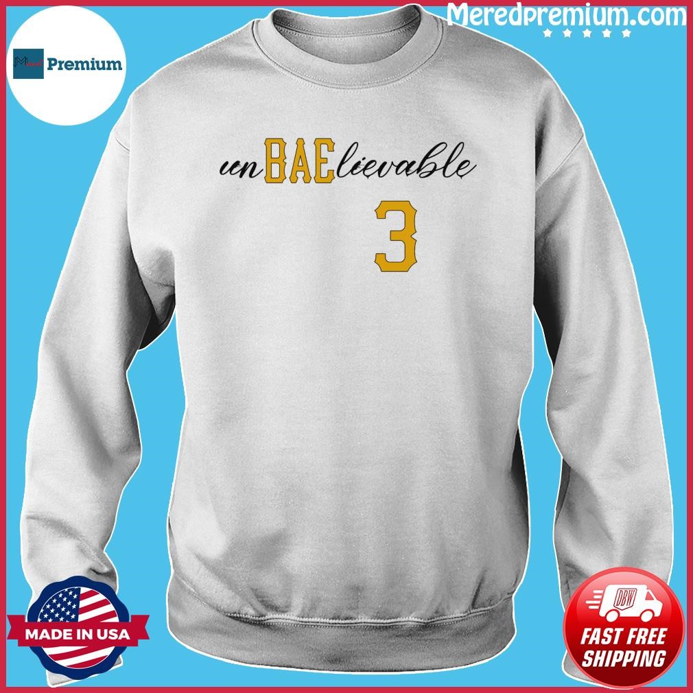 3 unBAElievable Ji-hwan Bae Pittsburgh Pirates Shirt, hoodie, sweater, long  sleeve and tank top