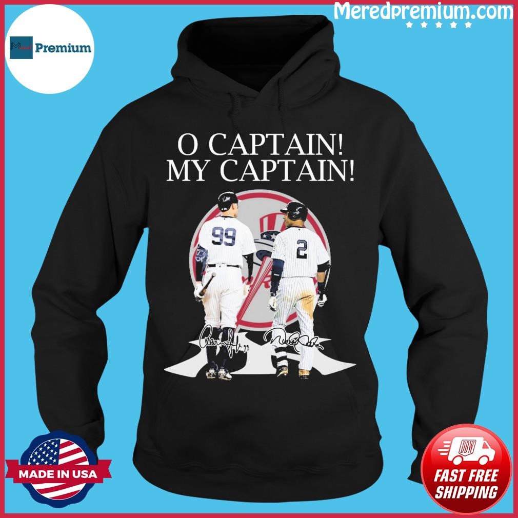 Premium Aaron judge oh captain my captain shirt, hoodie, sweater, long  sleeve and tank top