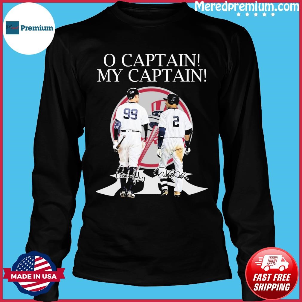 Premium Aaron judge oh captain my captain shirt, hoodie, sweater, long  sleeve and tank top