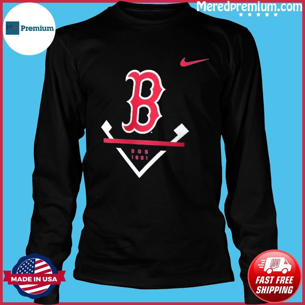 Boston Red Sox Nike Icon Bos 1901 Graphics T Shirts For Men And Women -  Banantees