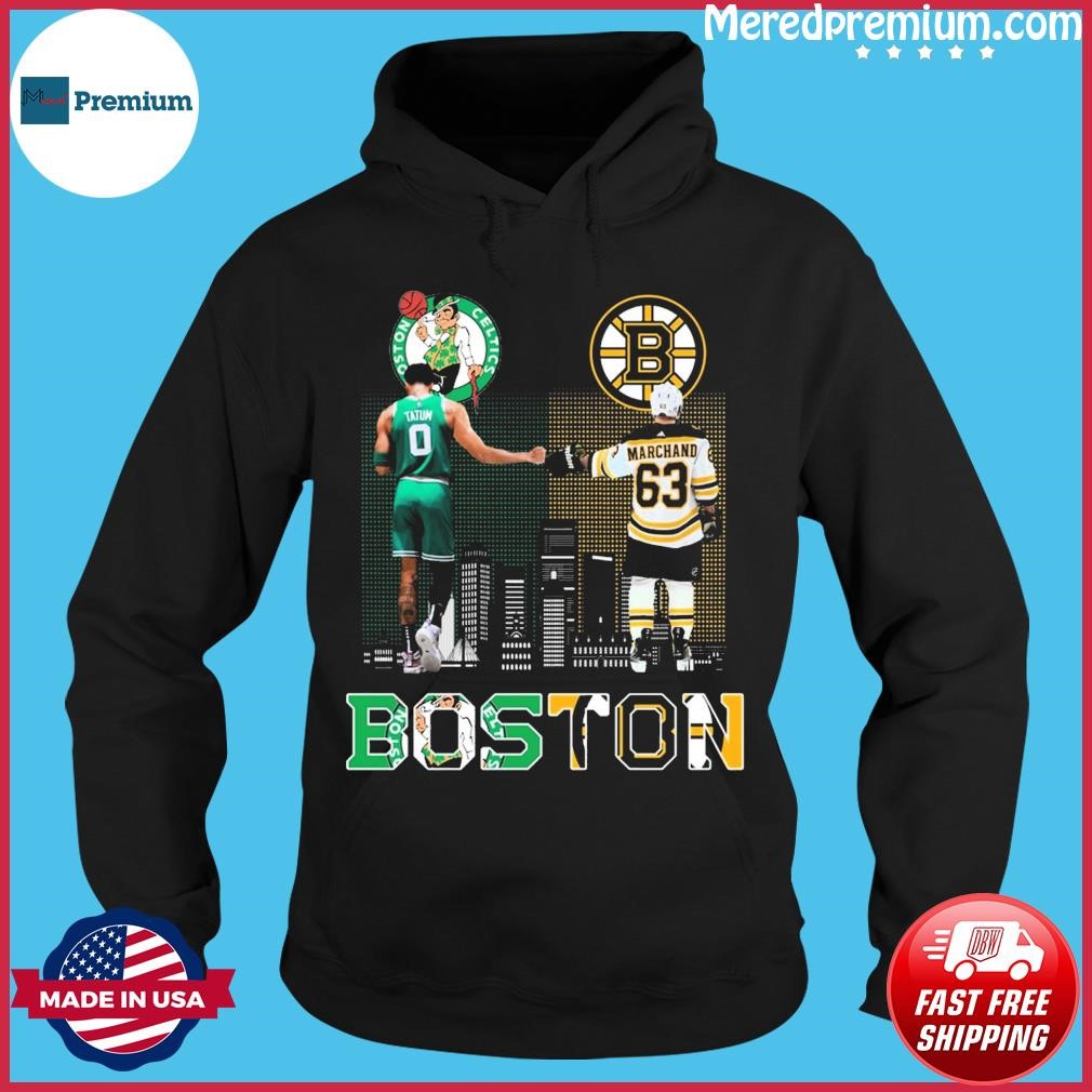 Boston Jayson Tatum 0 Brad Marchand 63 legends sport skyline city poster  gift shirt, hoodie, sweater, long sleeve and tank top