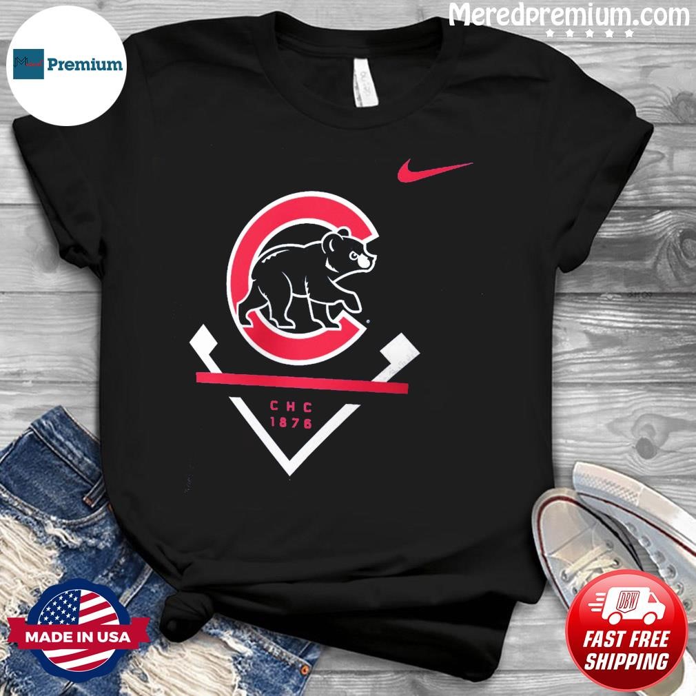 Chicago Cubs Nike Icon Chc 1876 Graphics T Shirts For Men And Women -  Banantees