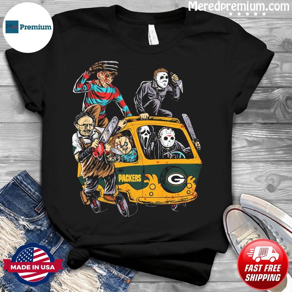 Dallas Cowboys Halloween Horror Characters Driving Car Shirt