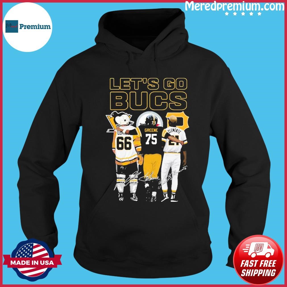 Let's Go Bucs Mario Greene Clemente Signature Shirt, hoodie, longsleeve,  sweatshirt, v-neck tee