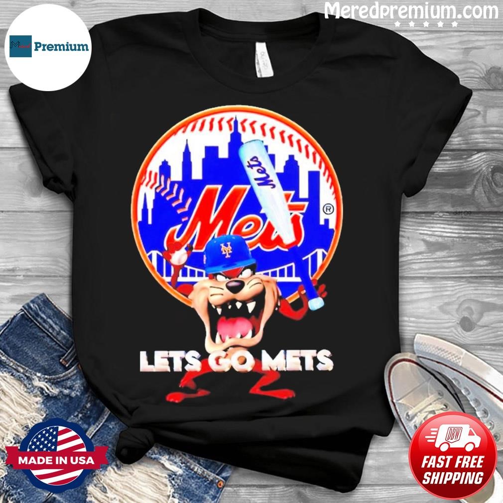 Official Looney Tunes New York Mets let's go Mets shirt, hoodie