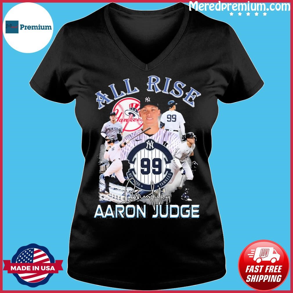 Aaron Judge New York Yankees All Rise signatures shirt, hoodie, longsleeve,  sweatshirt, v-neck tee