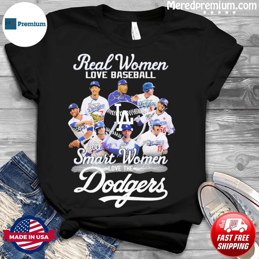 Official real Women Love Baseball Smart Women Love The Los Angeles