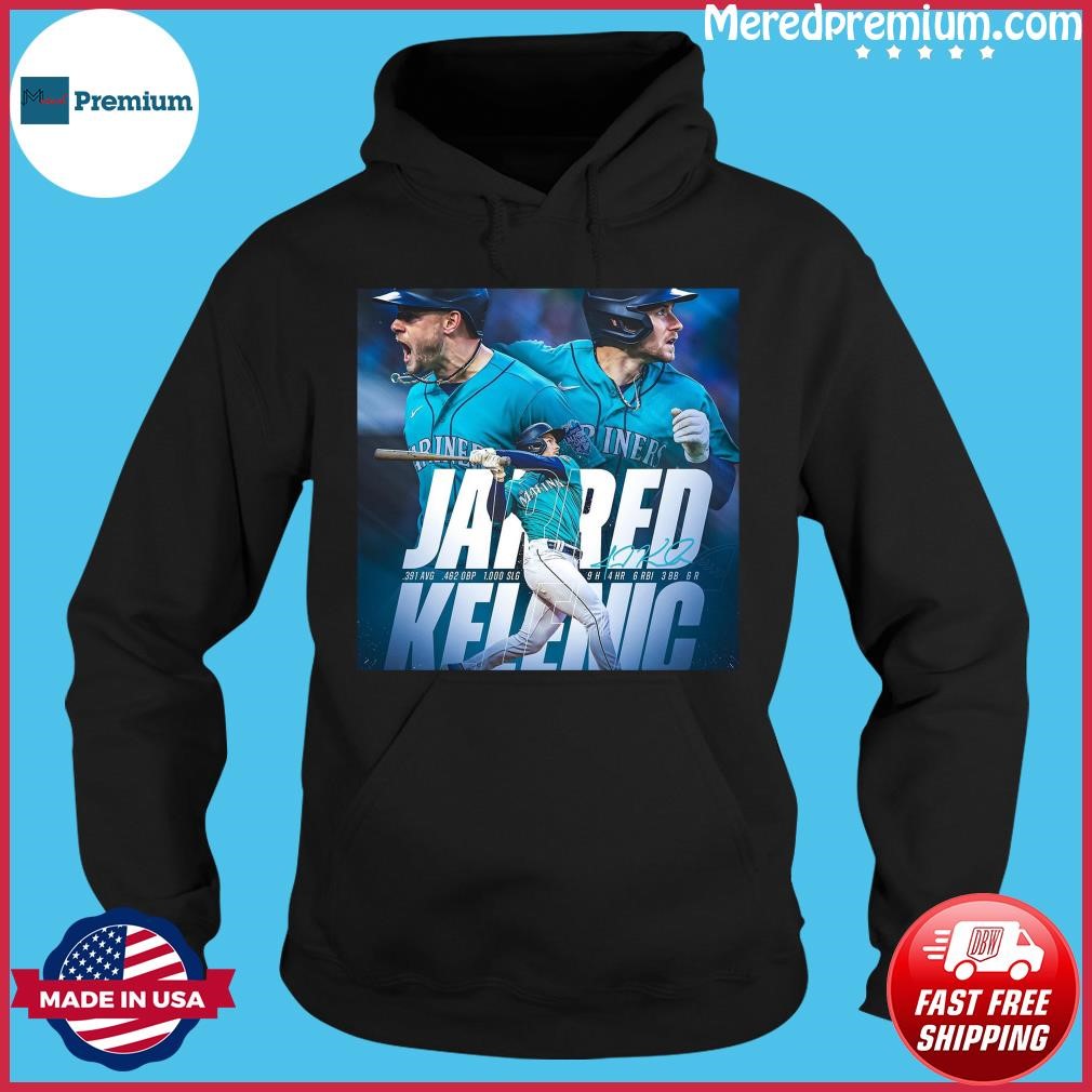 Jarred Kelenic Seattle Baseball Signature Shirt, hoodie, sweater, long  sleeve and tank top