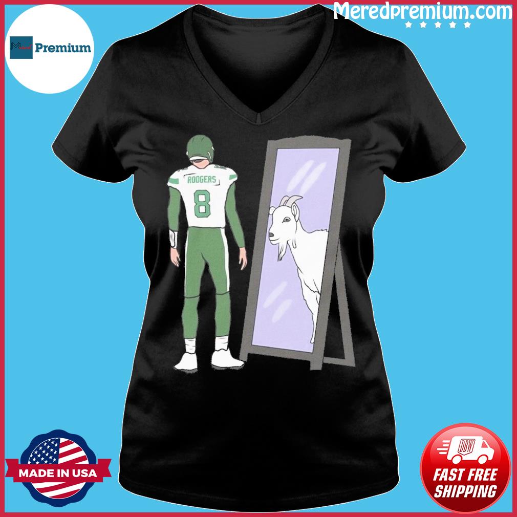 Aaron Rodgers Mirror GOAT New York Jets Shirt, hoodie, sweater, long sleeve  and tank top