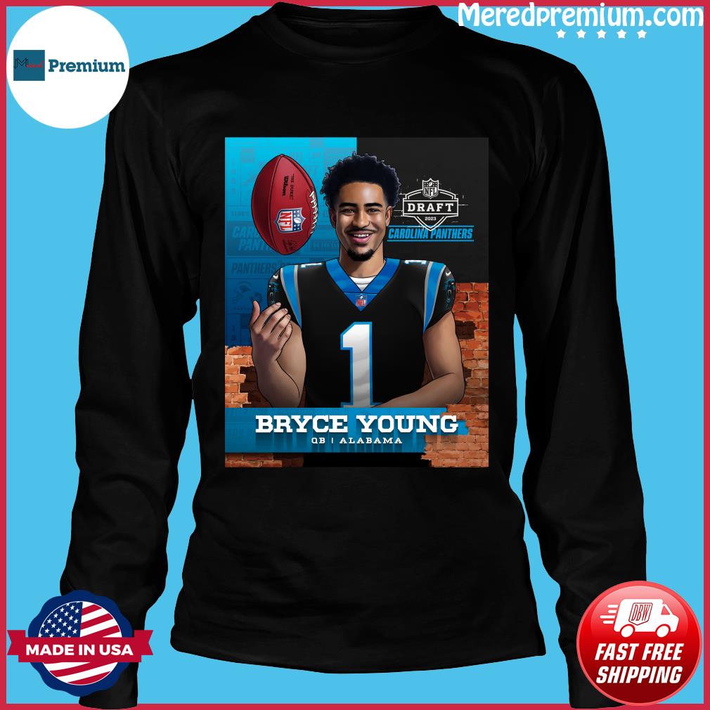 Bryce Young Carolina Panthers 2023 NFL Draft Youth Gildan Shirt, hoodie,  sweater, long sleeve and tank top