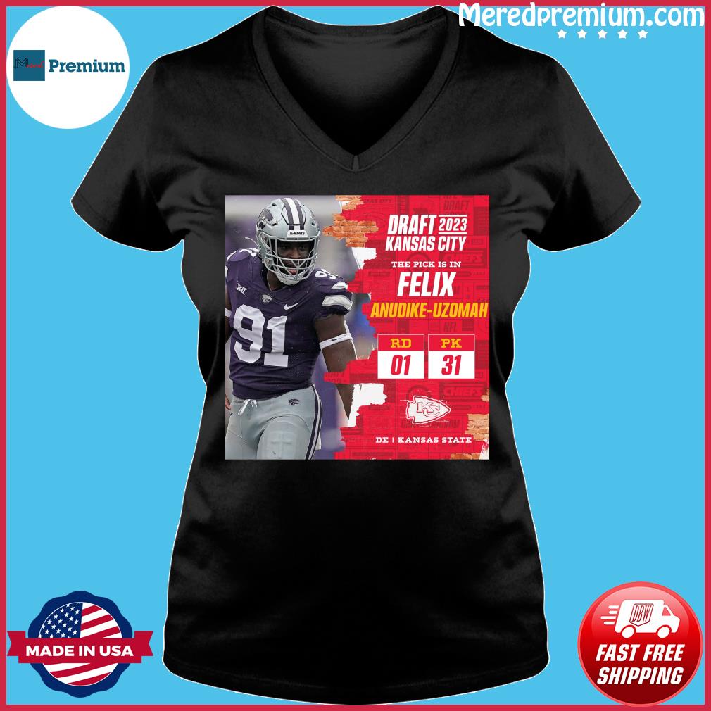 NFL Draft 2023 Kansas City The Pick Is In Felix Anudike-Uzomah Shirt,  hoodie, sweater, long sleeve and tank top