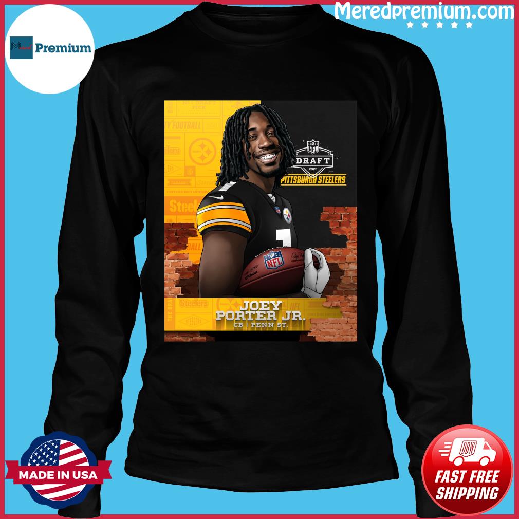 Joey Porter Jr. and Joey Porter Pittsburgh Steelers football 2023 T-shirt,  hoodie, sweater, long sleeve and tank top