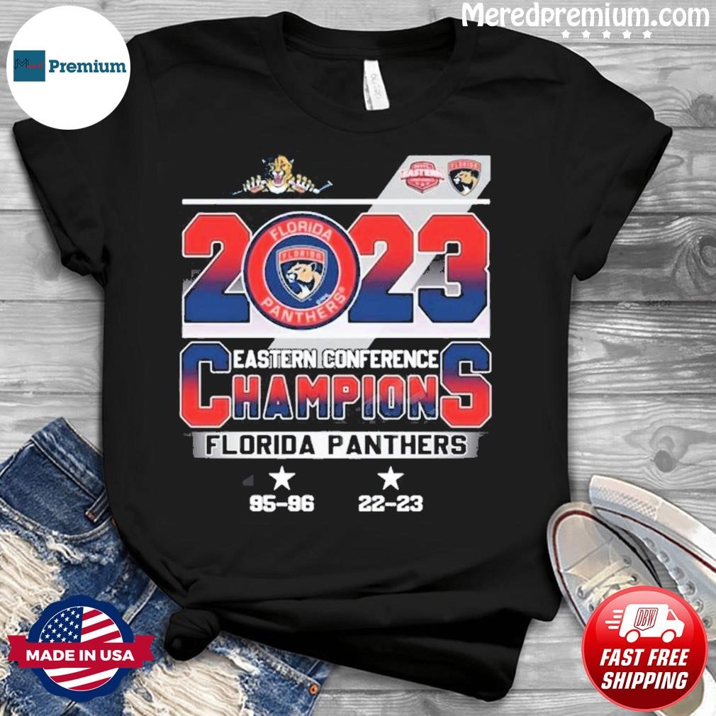 2023 Eastern Conference Champions Florida Panthers 95-96 22-23 Shirt